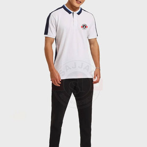 Polo à manches courtes pour hommes de qualité supérieure, avec fermeture à 3 boutons, nouveau vêtement. - Product Image 4