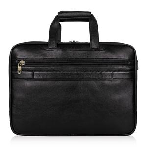 Sac messager pour ordinateur portable en cuir de luxe, nouveau design, avec options bandoulière et porté croisé, impression de logo personnalisée, durable pour hommes - Product Image 3
