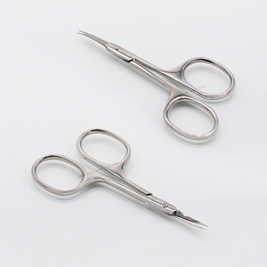 Stainless Steel Manicure Scissors Right-<b>Handed</b> Straight Blade Sharp Tip Handle Durable Beauty Tools Cuticle Trimming <b>Nail</b> Art - Product Image 6