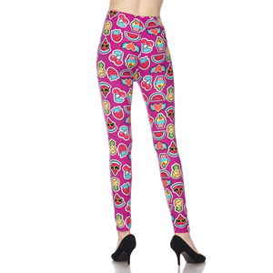 Wholesale High Quality Elastic Waist Women Sublimation <b>Leggings</b> High Quality Ladies Printed <b>Leggings</b> - Product Image 2