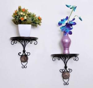 Soporte de estante de hierro de alta calidad, soportes de Metal para decoración del hogar y uso de regalo, hechos a mano para la exportación - Product Image 5