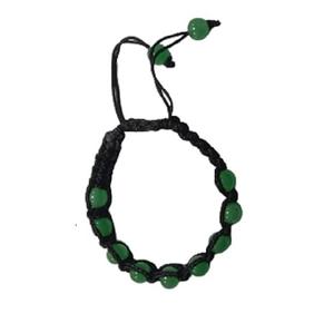 Crystal <b>bracelet</b> Green <b>Jade</b> Thread Round Beads <b>Bracelet</b> 8mm Stone Gemstone Fashion Men and Women Gift Energy - Product Image 3