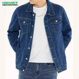 Collection de vestes en jean pour hommes et femmes, coupe ajustée, manches longues, veste en jean décontractée, style vintage, bleu, coton, vêtements d'extérieur - Product Image 1