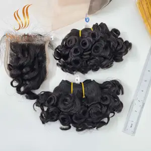 Raw Vietnamese Hair Wholesale Supplier With 13x6 Hd Lace Closure And Bundles