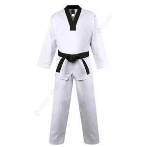 Uniforme de Taekwondo OEM en Coton Respirant Écologique de Haute Qualité, Taille Haute, Léger, Manches Longues, Arts Martiaux - Vente Chaude - Product Image 3
