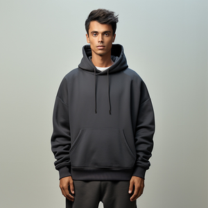 Sudadera con capucha personalizada para hombre de alta calidad 100% algodón poliéster uniforme moda estampado LOGO temporada otoño - Product Image 4