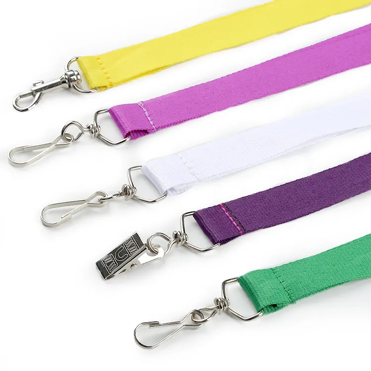 Cheap custom design your own polyester dye sublimation full color heat transfer printed lanyards