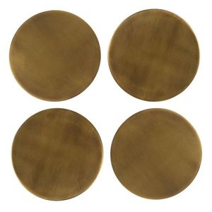 Sous-verres personnalisables écologiques résistants à la chaleur en métal de style classique et élégant de qualité durable pour les tasses à thé et café - Product Image 6