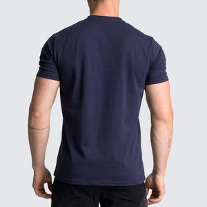 เสื้อยืดออกกำลังกายผ้าคอตตอนผสมโพลีเอสเตอร์ สแปนเด็กซ์ และไนลอน รุ่นขายดี ล่าสุด คอกลม - Product Image 5