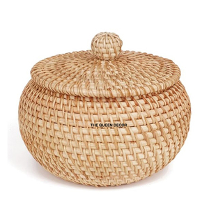 Panier de rangement rectangulaire en rotin personnalisé pour fruits et légumes, panier en rotin, panier à pain, panier de présentation - Product Image 2
