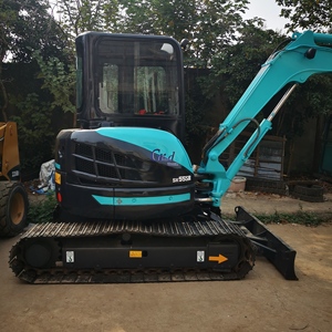 รถขุดขนาดเล็ก Kobelco SK55SR-3 มือสอง 5 ตัน มีสินค้าในสต็อกสำหรับงานก่อสร้าง - Product Image 2