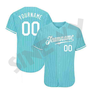 Paquete de camisetas de softbol personalizadas, transpirables, con estampado por sublimación para equipos, con 2 botones, estilo béisbol. - Product Image 2