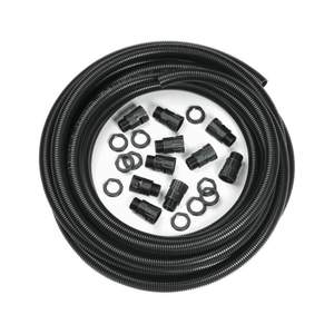 OnElecs PP Contractor Pack Conducto Flexible |   Kit de Tuberías y Accesorios Corrugados de Polipropileno (Juego Industrial a Granel) - Product Image 1
