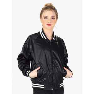 Fabrication en usine meilleure vente veste universitaire pour femmes veste tricotée en coton imprimé pour femmes vestes universitaire à bas prix à vendre - Product Image 4