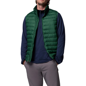 Gilet matelassé pour homme en polyester de qualité supérieure, vêtement d'extérieur décontracté d'hiver, respirant, personnalisé, col montant, fermeture éclair - Product Image 3