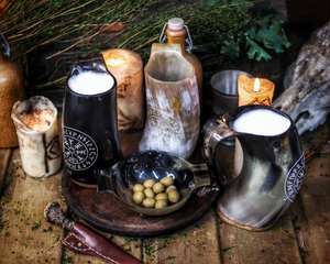 Rustic Handmade Horn Mug, Natural Eco-Friendly Drinkware, Durable Stylish Cup, Perfect for Coffee, Tea, <b>Whisky</b>, Daily Beverage - Product Image 3