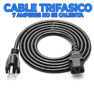 Cavo di Alimentazione 800W 1,50m Corrente Trifase 7A - Product Image 4
