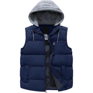 Gilet matelassé isolé, tissu doux respirant, chaud, adapté aux voyages en plein air, à la tenue décontractée et au confort quotidien - Product Image 1