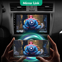 Prix d'usine, autoradio Android 9 pouces avec écran tactile, lecteur DVD, navigation automatique, tableau de bord multimédia avec GPS sans fil