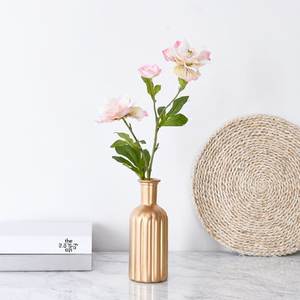 Impressionnant vase à fleurs pour la maison hôtel Restaurant couleur dorée fini métal table fleur pots décoratifs accessoires de décoration pour la maison - Product Image 3