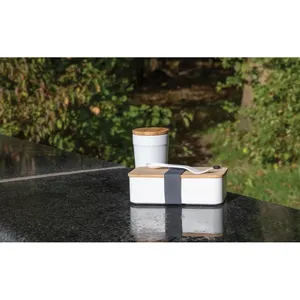 Boîte à lunch écologique en bambou RPP RCS, durable et respectueuse de l'environnement, gadget pour les repas quotidiens - Product Image 3