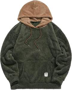 Wholesale Streetwear Zip up <b>Fleece</b> <b>Sherpa</b> Coat Custom Logo <b>Men's</b> Winter <b>Fleece</b> Jacket for <b>Men</b> - Product Image 5