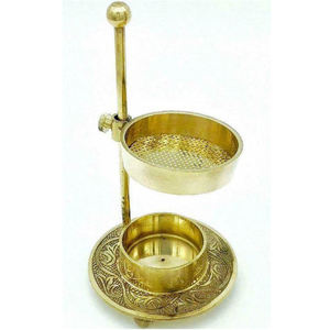 Quemador de latón de diseño creativo superior, forma redonda, cuenco ajustable, fragancia de aire, aceite, Duffer, quemador de Bakhoor, decoración de mesa e Iglesia - Product Image 3