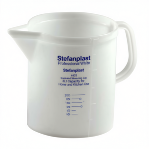 Jarra Medidora Graduada Profesional Blanca Stefanplast 4403, Capacidad de 3 Litros, para Uso Doméstico y en la Cocina - Product Image 2