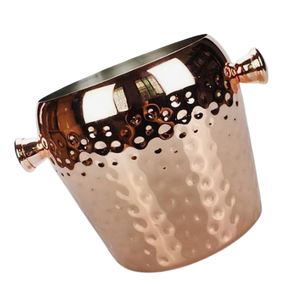 Enfriador de champán, cubo de hielo de acero, cubo de hielo para bebidas con asas laterales, suministros para restaurantes, cubo de hielo de acero inoxidable - Product Image 4