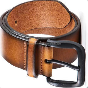 Customized Handmade <b>Men's</b> Stylish <b>Leather</b> Casual <b>Belt</b> in <b>Tan</b> or Brown Genuine <b>Leather</b> Bulk Order Made in India All Sizes - Product Image 5