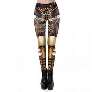 Legging de fitness respirant imprimé personnalisé pour femmes avec pantalon à taille élastique fabricant OEM Sublimation - Product Image 1