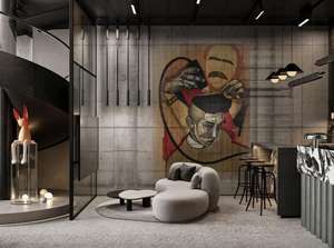 Estación de Trabajo de Peluquería Portátil de Madera Negra, Moderna, Profesional y Duradera - Muebles de Salón Ecológicos Ajustables para Almacén de Peluquería - Product Image 3