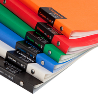 Carnet portable A5 C7005 pour étudiant, couleur bonbon, rechargeable, à feuilles mobiles, en PP souple, étanche, 50 feuilles, haute qualité