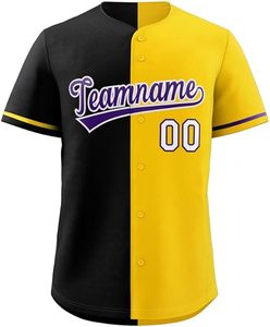 Maillot de baseball respirant cousu avec impression numérique par sublimation sur mesure OEM - Product Image 3