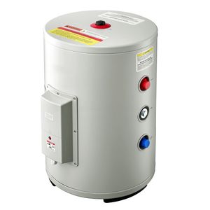 Chauffe-eau électrique à réservoir de 12 gallons, 1600W, affichage LED, commande par bouton, sortie latérale, 120V, chauffe-eau électrique à accumulation - Product Image 3