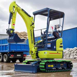 Mini-pelleteuse de 2 tonnes avec moteur Kubota Digger compact certifié CE pour la ferme et la construction - Product Image 4