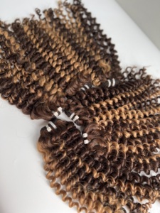 Prix de gros Extensions de cheveux humains Remy vietnamiens Tissage de cheveux Paquets de cheveux colorés super doublement étirés - Product Image 6