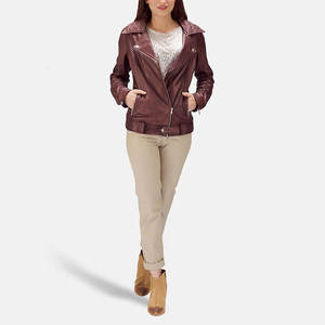 Alta calidad mejor precio asequible buen Material mujeres chaquetas de cuero diseño profesional transpirable mujeres chaquetas de cuero - Product Image 6