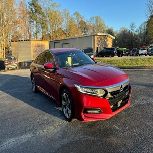 2018 Honda Accord 2.0T Turbo EX-L berline FWD sièges en cuir intérieur foncé pneus R18 prêts à être expédiés - Product Image 1