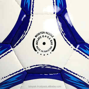 Ballon de football/futsal de haute qualité, en cuir PU brillant, léger, écologique, taille quatre, cousu à la main, pour sports de plein air, vente en gros OEM - Product Image 3