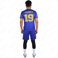 Personnalisation de l'uniforme de football de la version thaïlandaise de haute qualité pour la saison 2526-maillot de football de clubs