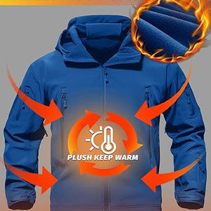 Vente en gros directe d'usine Nouveau style de veste Softshell pour hommes Vestes Softshell imperméables pour hommes - Product Image 2