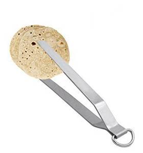 Durable Stainless Steel Kitchen Utensils <b>Tong</b> for Chapati Chimta Roti <b>Cooking</b> Tool Set - Product Image 5