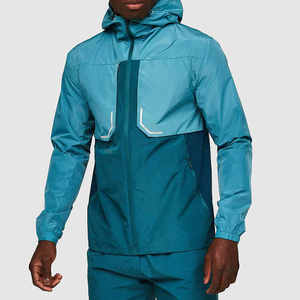 Chaqueta cortavientos unisex de otoño inspirada en los deportes, chaqueta reflectante ligera personalizable con cremallera, equipo informal para exteriores, lana impermeable - Product Image 1