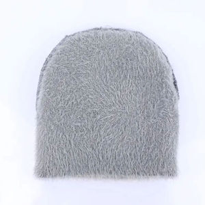 Chapeau d'hiver unisexe personnalisé, chaud, de haute qualité, doublé de laine, avec un jacquard épais en mohair, tendance, pour l'extérieur - Product Image 6