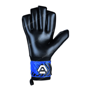 Guantes de portero de fútbol de primera calidad Agarre de látex alemán Corte plano Comodidad Tejido de nailon Característica Protección para los dedos - Product Image 5