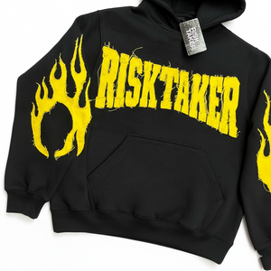 เสื้อฮู้ดดี้ฟอกสีซีดแบบกำหนดเอง ปักลายแบบดิสเทรส  ผ้าฝ้ายฟลีซ 100% แบบสั่งทำพิเศษ ทรงโอเวอร์ไซส์ มีฮู้ดขนเฟอร์ สำหรับผู้ชายและผู้หญิง - Product Image 4