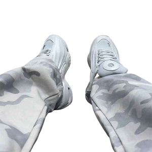 Personalizado de los hombres Y2K gótico Hip Hop Punk Streetwear moda americana impresa cremallera Sudadera con capucha pantalones de chándal conjunto de dos piezas transpirable - Product Image 5