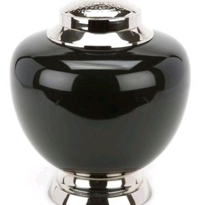 Premium White <b>Marble</b> Finish Adult Metal Cremation Urn Handmade Direct Factory OEM for Memorial Funeral Keepsake Wholesale. - Product Image 3