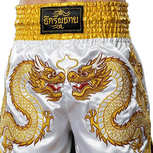 Shorts d'arts martiaux de Muay Thai avec impression de logo OEM Service pour hommes, nouvel arrivage - Product Image 2